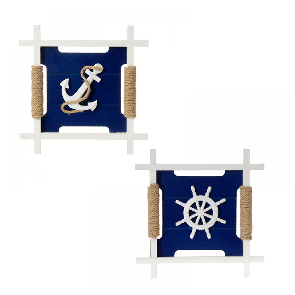 Decor de perete din lemn Navy Decor de perete din lemn Navy