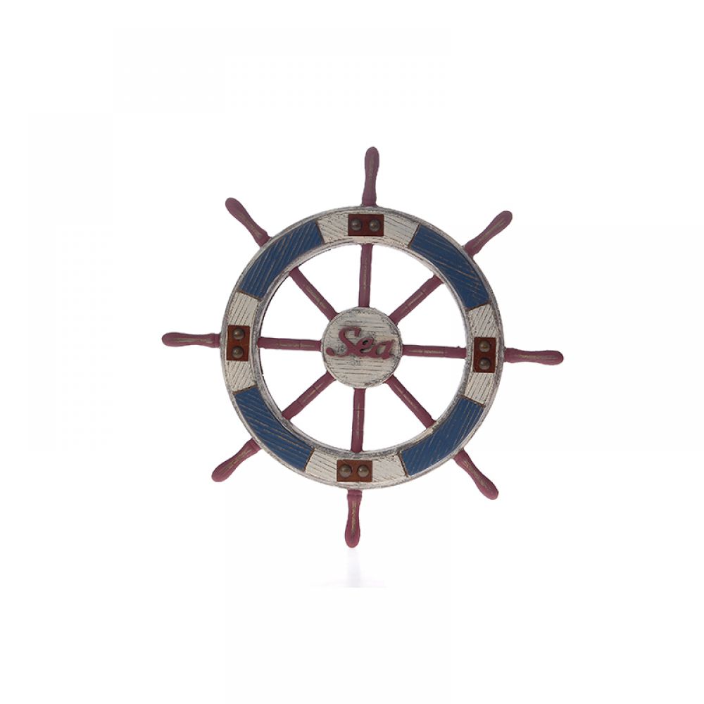 Decoratiune din lemn Navy Wheel Decoratiune din lemn Navy Wheel