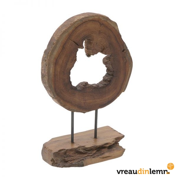 Decoratiune din lemn masiv Pretoria