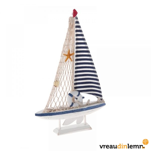 Decoratiune din lemn Navy Sailor